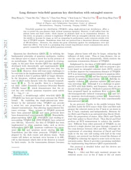 Long-distance twin-field quantum key distribution with entangled sources