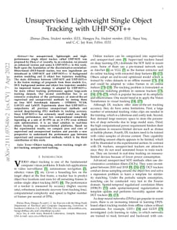 Unsupervised Lightweight Single Object Tracking with UHP-SOT++