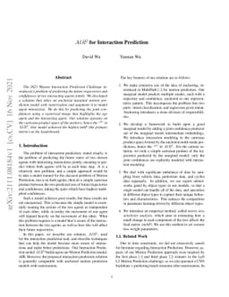 $AIR^2$ for Interaction Prediction
