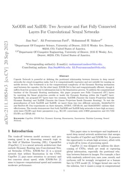 XnODR and XnIDR: Two Accurate and Fast Fully Connected Layers For
  Convolutional Neural Networks