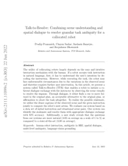 Talk-to-Resolve: Combining scene understanding and spatial dialogue to
  resolve granular task ambiguity for a collocated robot