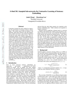 S-SimCSE: Sampled Sub-networks for Contrastive Learning of Sentence
  Embedding