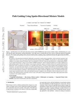 Path Guiding Using Spatio-Directional Mixture Models