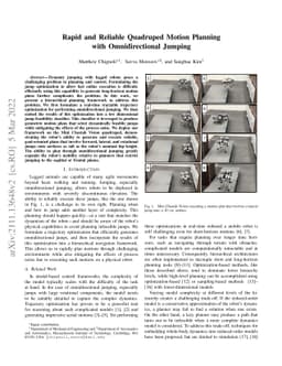 Rapid and Reliable Quadruped Motion Planning with Omnidirectional
  Jumping