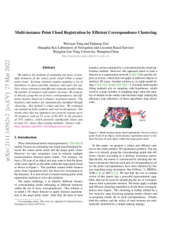 Multi-instance Point Cloud Registration by Efficient Correspondence
  Clustering