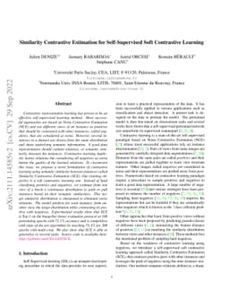 Similarity Contrastive Estimation for Self-Supervised Soft Contrastive
  Learning