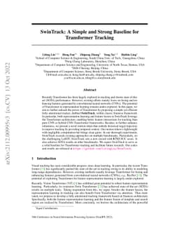 SwinTrack: A Simple and Strong Baseline for Transformer Tracking