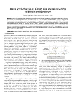 Deep-Dive Analysis of Selfish and Stubborn Mining in Bitcoin and
  Ethereum