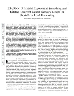 ES-dRNN: A Hybrid Exponential Smoothing and Dilated Recurrent Neural
  Network Model for Short-Term Load Forecasting