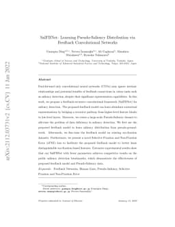 SalFBNet: Learning Pseudo-Saliency Distribution via Feedback
  Convolutional Networks