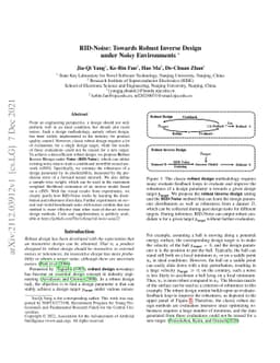 RID-Noise: Towards Robust Inverse Design under Noisy Environments