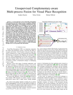 Unsupervised Complementary-aware Multi-process Fusion for Visual Place
  Recognition