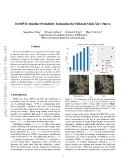 IterMVS: Iterative Probability Estimation for Efficient Multi-View
  Stereo
