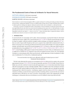 The Fundamental Limits of Interval Arithmetic for Neural Networks