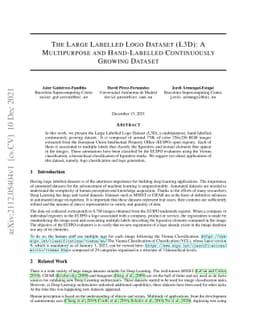 The Large Labelled Logo Dataset (L3D): A Multipurpose and Hand-Labelled
  Continuously Growing Dataset