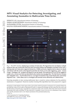 MTV: Visual Analytics for Detecting, Investigating, and Annotating
  Anomalies in Multivariate Time Series