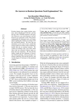 Do Answers to Boolean Questions Need Explanations? Yes