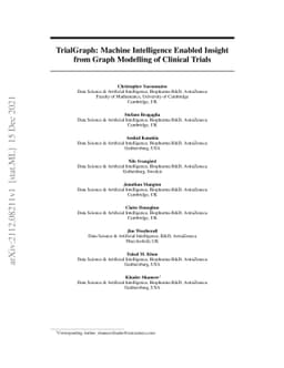 TrialGraph: Machine Intelligence Enabled Insight from Graph Modelling of
  Clinical Trials