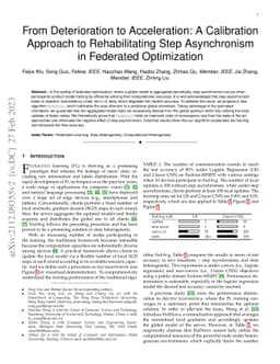 From Deterioration to Acceleration: A Calibration Approach to
  Rehabilitating Step Asynchronism in Federated Optimization