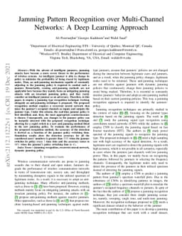 Jamming Pattern Recognition over Multi-Channel Networks: A Deep Learning
  Approach