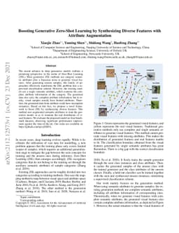Boosting Generative Zero-Shot Learning by Synthesizing Diverse Features
  with Attribute Augmentation
