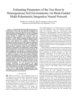 Estimating Parameters of the Tree Root in Heterogeneous Soil
  Environments via Mask-Guided Multi-Polarimetric Integration Neural Network