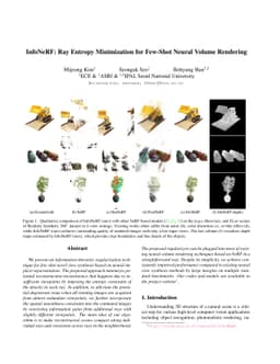 InfoNeRF: Ray Entropy Minimization for Few-Shot Neural Volume Rendering