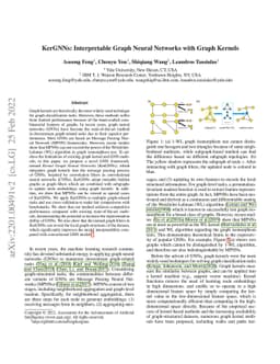 KerGNNs: Interpretable Graph Neural Networks with Graph Kernels
