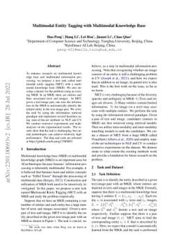Multimodal Entity Tagging with Multimodal Knowledge Base