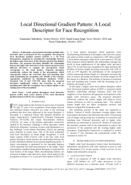 Local Directional Gradient Pattern: A Local Descriptor for Face
  Recognition