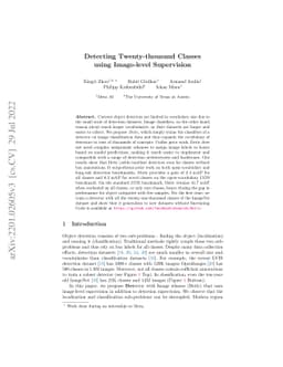 Detecting Twenty-thousand Classes using Image-level Supervision