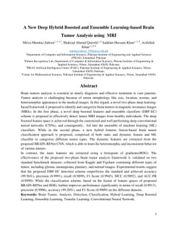 A New Deep Hybrid Boosted and Ensemble Learning-based Brain Tumor
  Analysis using MRI