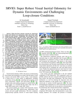 SRVIO: Super Robust Visual Inertial Odometry for dynamic environments
  and challenging Loop-closure conditions