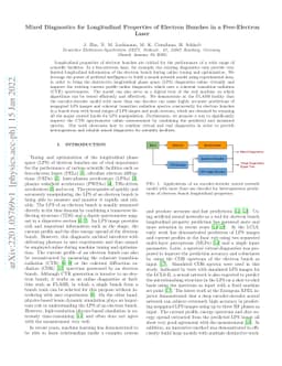 Mixed Diagnostics for Longitudinal Properties of Electron Bunches in a
  Free-Electron Laser