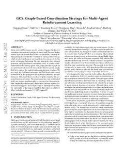 GCS: Graph-based Coordination Strategy for Multi-Agent Reinforcement
  Learning