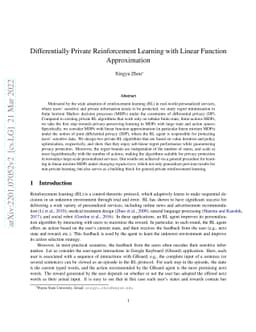 Differentially Private Reinforcement Learning with Linear Function
  Approximation