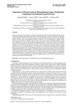 Importance of Preprocessing in Histopathology Image Classification Using
  Deep Convolutional Neural Network