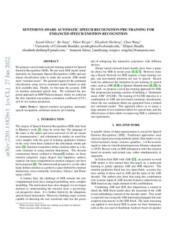 Sentiment-Aware Automatic Speech Recognition pre-training for enhanced
  Speech Emotion Recognition