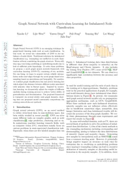 Graph Neural Network with Curriculum Learning for Imbalanced Node
  Classification