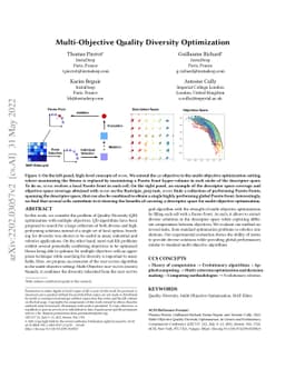 Multi-Objective Quality Diversity Optimization