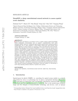 DeepSSN: a deep convolutional neural network to assess spatial scene
  similarity