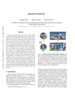 Spherical Transformer
