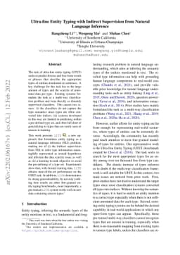 Ultra-fine Entity Typing with Indirect Supervision from Natural Language
  Inference
