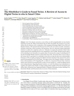The Hitchhiker's Guide to Fused Twins: A Review of Access to Digital
  Twins in situ in Smart Cities