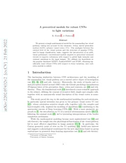 A precortical module for robust CNNs to light variations
