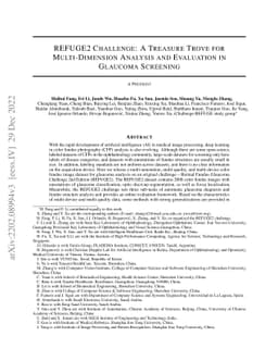 REFUGE2 Challenge: A Treasure Trove for Multi-Dimension Analysis and
  Evaluation in Glaucoma Screening