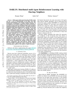Distributed Multi-Agent Reinforcement Learning with One-hop Neighbors and Compute Straggler Mitigation