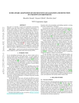 Echo-aware Adaptation of Sound Event Localization and Detection in
  Unknown Environments