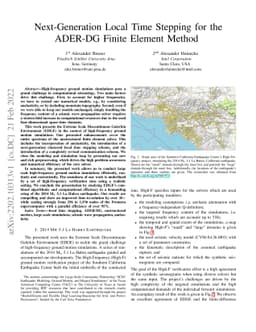 Next-Generation Local Time Stepping for the ADER-DG Finite Element
  Method