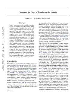 Unleashing the Power of Transformer for Graphs